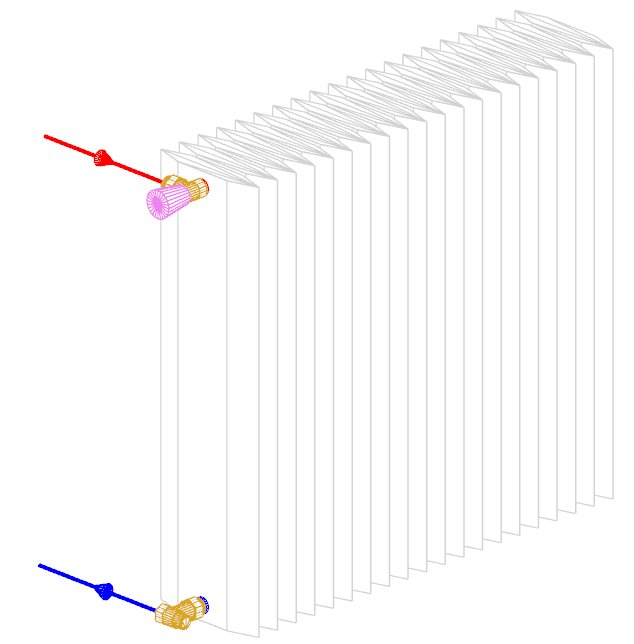 Column Radiators Bottom Connection TiSoft - Engineering software